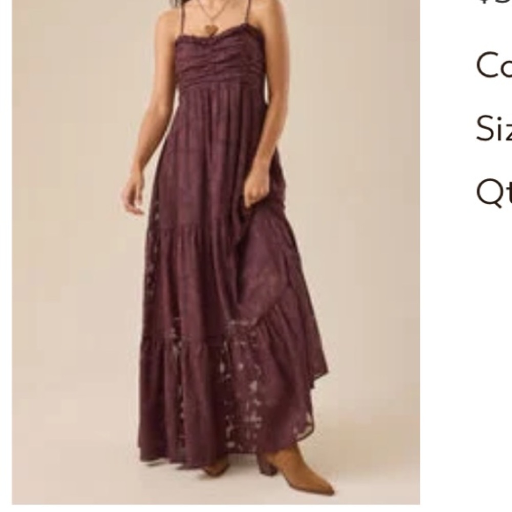Altar'd State brown Maxi Dress - Picture 1 of 9